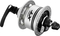 Nabendynamo Shimano XT DH-T785 silber Center Lock 6V3W 32 Loch